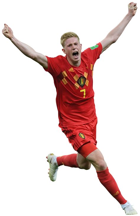 Kevin De Bruyne Belgium football render - FootyRenders