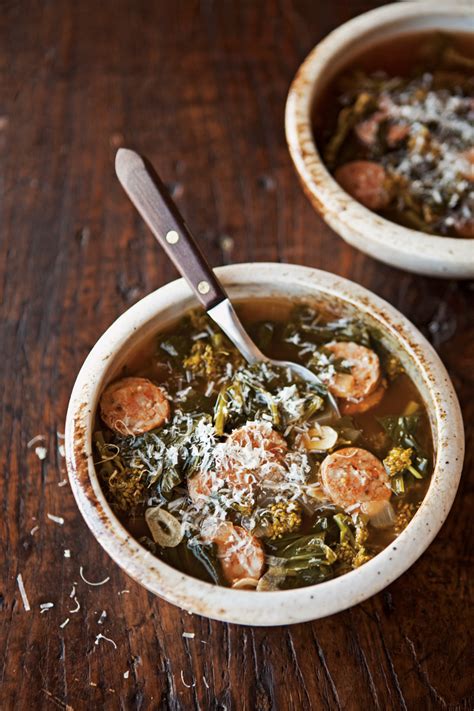 Spicy Sausage & Broccoli Rabe Soup | Williams-Sonoma Taste