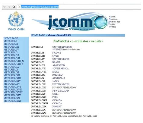 Navigational warnings: a quick method to update your NAVAREA folder