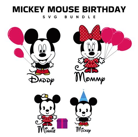 Mickey Minnie Mouse Birthday