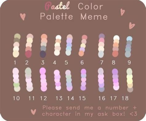 Pastel Color Palette (meme) | Undertale Amino