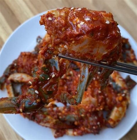 Yangnyeom Gejang- 양념게장 (Spicy Raw Crab)