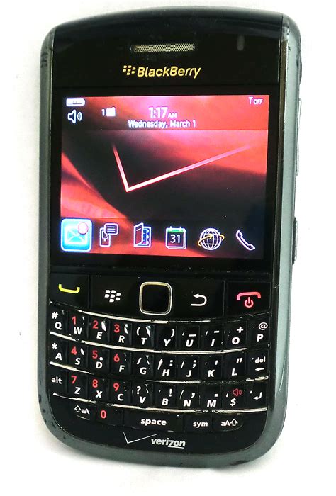 Verizon Blackberry Bold 9650 QWERTY Smartphone | Property Room