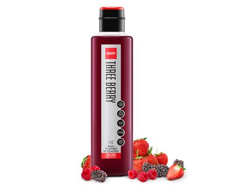 Shott Syrup Three Berry 1L - Global Beverage Solutions