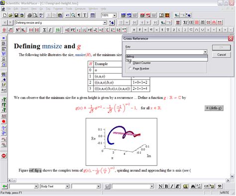 Scientific Notebook file extensions