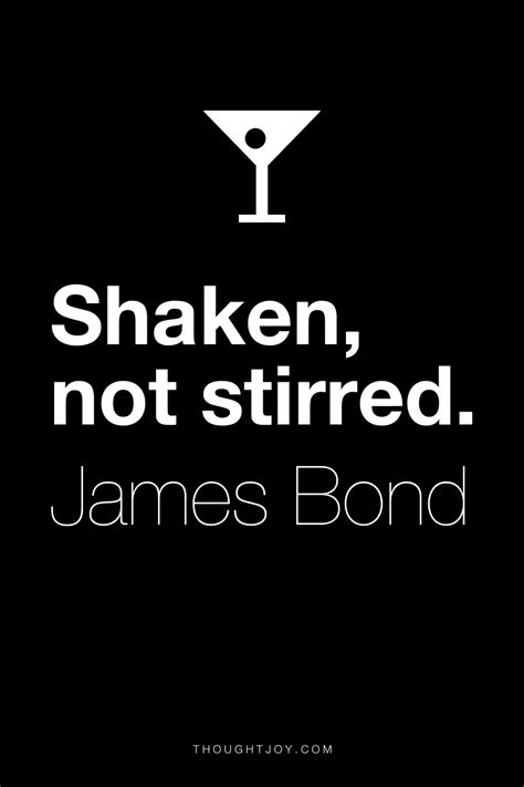 james bond martini quote