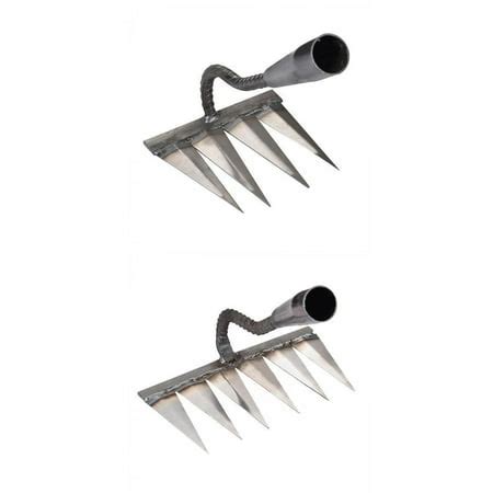 Wedding Hoe,Iron Gardening Hoe Weeding Rake Harrow Tool,Agricultural Tools Grasping Raking ...