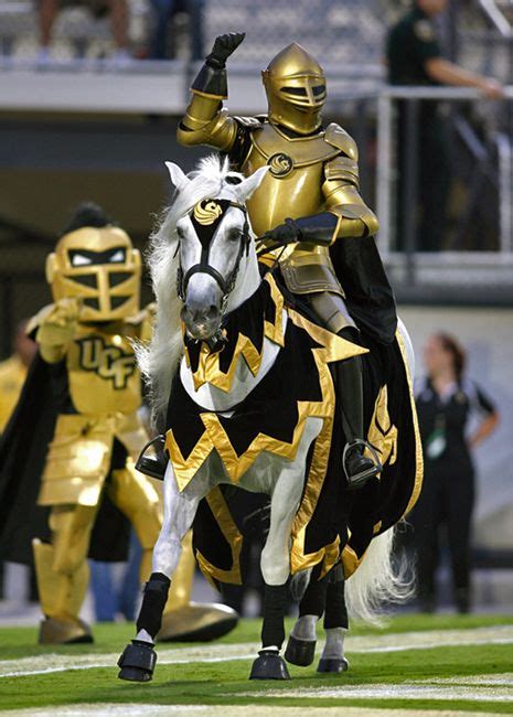 The University of Central Florida Knight and his noble steed Pegasus ...