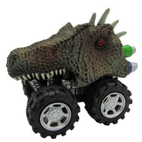 AkoaDa 1 Pcs Dinosaur Model Car Toys Pull Back Car Cool Toy Children Kids Cool Boys Birthday ...