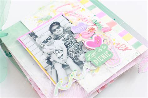 Mini Scrapbook Album Tutorial - Paper Craft Secrets