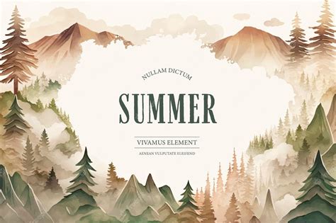 Premium Vector | A cover for a summer album called summer.