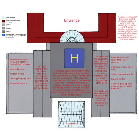 Hospital floor plan by Polter6eist on DeviantArt