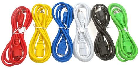 Power Cord Color Code