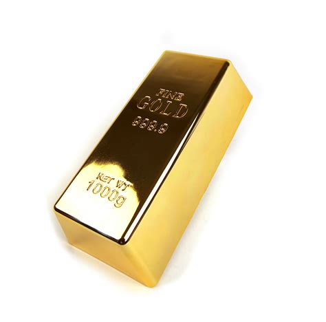 GOLD BAR Paperweight or Doorstop 1kg BULLION BAR | eBay