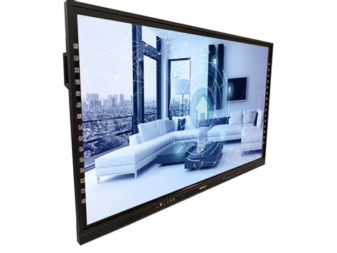 86 Inch Smart Touch Screens , 4k Interactive Touch Monitor TYPE C Port