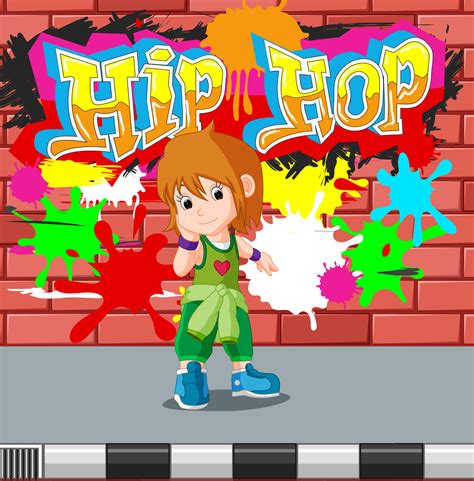 kids dancing hip hop 8657908 Vector Art at Vecteezy