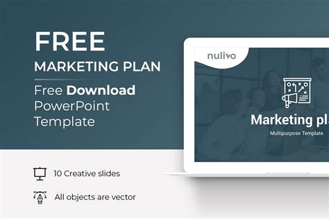 Free Marketing Plan PowerPoint Template | Nulivo Market