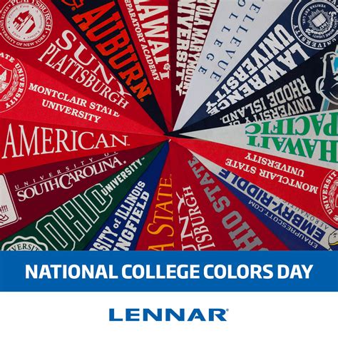 It's National College Colors Day! Which colors represent your Alma Mater? | College colors ...