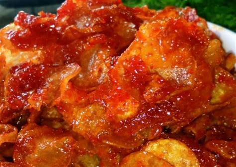 Resep Keripik ubi jalar pedas manis oleh Evianti Abi - Cookpad