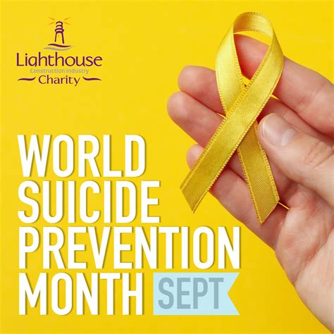 It’s World Suicide Prevention Month