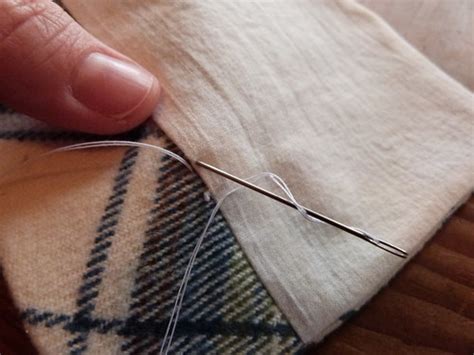 Ladder/Prick Stitch | Ladder stitch - closing the lining on … | Flickr