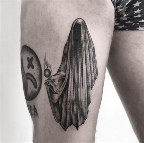 Pin by Илья Аллендорф on Тату | Ghost tattoo, Doodle tattoo, Tattoo drawings