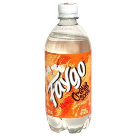 Faygo Cream Soda, 20 Fl Oz - Kroger