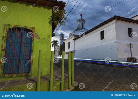 Santa Lucia Church in Suchitoto Stock Image - Image of architecture ...