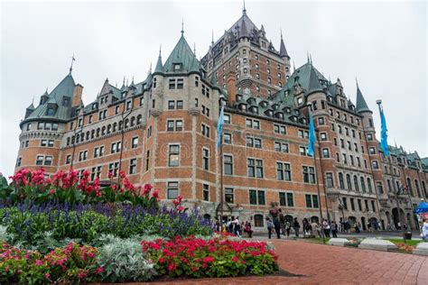 Fairmont Le Chateau Frontenac In Quebec City, Canada Stock Image - Image of castles, buildings ...