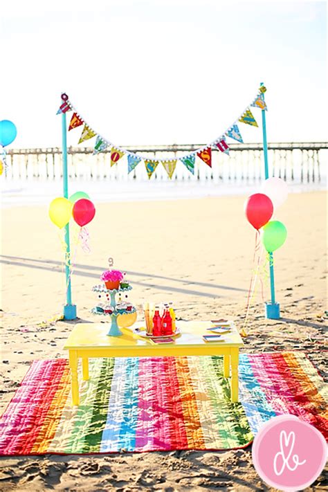 How To Throw An Epic Beach Party