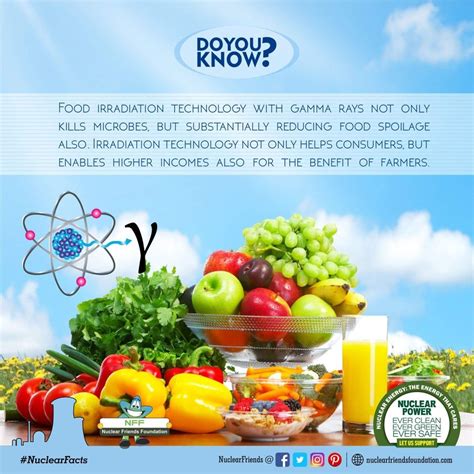 #DoYouKnow Food irradiation technology with gamma rays not only kills ...