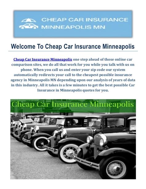 Cheap Car Insurance Quotes in Minneapolis, MN