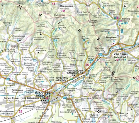 Transcarpathia map – DIMAP Bt. - Creating and selling maps