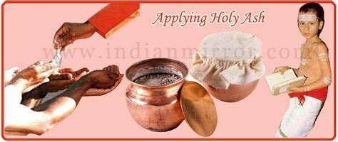 SIGNIFICANCE OF APPLYING THE HOLY ASH OR VIBHUTI-INDIANMIRROR