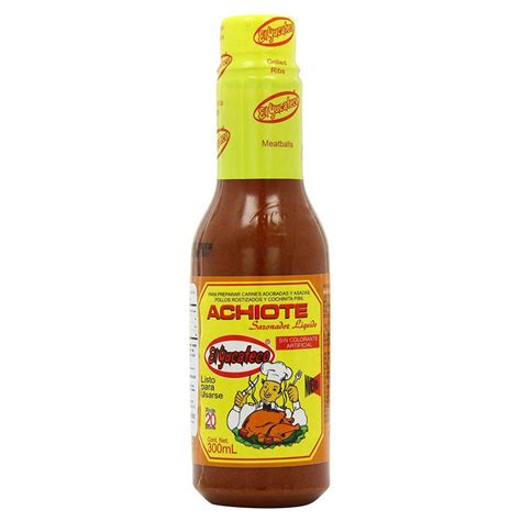 Achiote Sauce - Traditional Mexican Marinade by El Yucateco — The El Yucateco Gear Shop