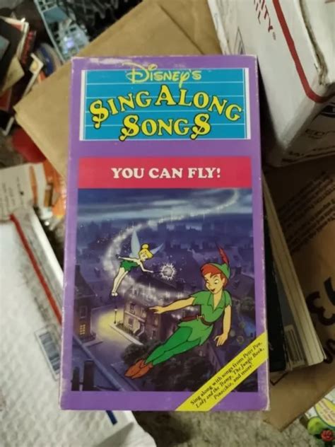 DISNEYS SING ALONG Songs - Peter Pan: You Can Fly (VHS, 1993) £7.18 ...