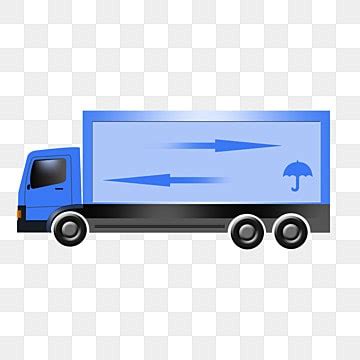 Blue Truck PNG Transparent, Cartoon Blue Truck, Cartoon Truck, Truck Png, Blue Loading Truck PNG ...