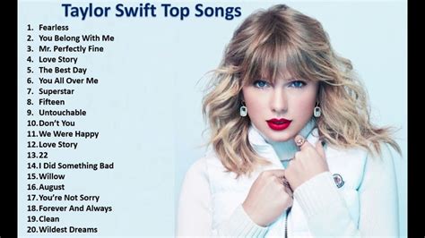 Taylor Swift Popular Songs 2024 - Cheri Deerdre