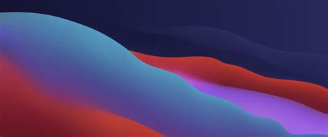 macOS Big Sur Wallpaper 4K, Apple, Layers, Fluidic, Colorful