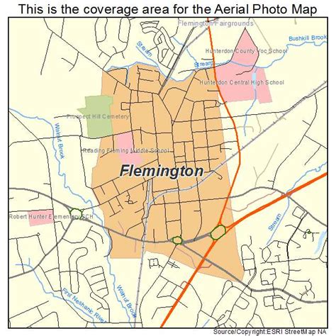 Flemington New Jersey Map - Alvina Margalit