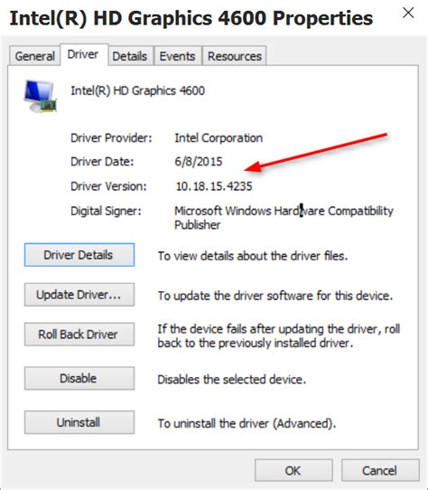 New Intel HD Graphics 4600 Driver Update in WU - Windows 10 Forums