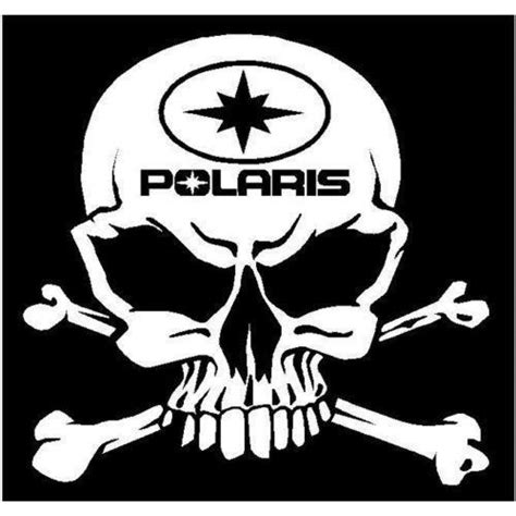 Polaris Skull Svg