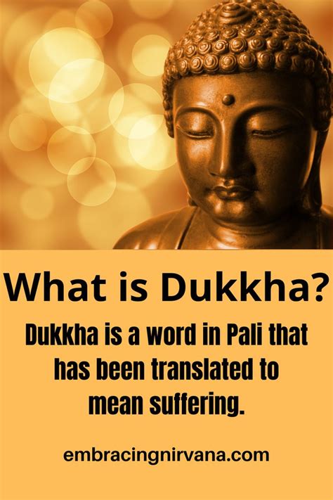 What is Dukkha? in 2021 | Buddha teachings, Teachings, Buddhist teachings