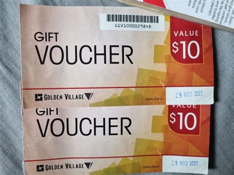 Movie Voucher, Tickets & Vouchers, Vouchers on Carousell