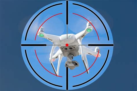 Drone with Shooting Target stock image. Image of innovation - 181784885