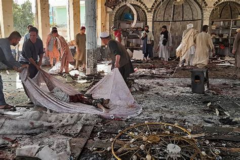 ISIS suicide bomber kills 46 in Afghan mosque attack