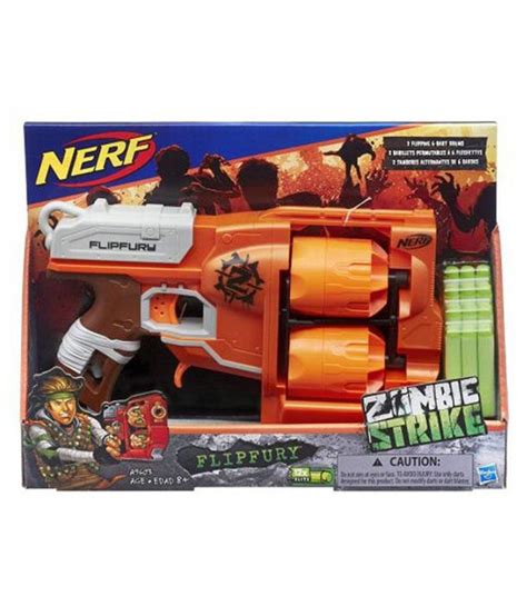 Nerf Zombie Strike FlipFury - Buy Nerf Zombie Strike FlipFury Online at Low Price - Snapdeal