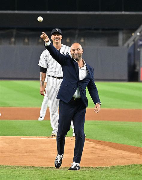 Derek Jeter’s Three Daughters Support Him At Hall Of Fame Induction ...