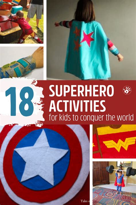 18 Fun & Easy Superhero Activity for Kids - Hands On As We Grow®