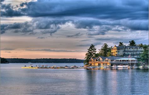 Wallpaper lake, Canada, Canada, resort, Taboo Resort, Lake Muskoka ...